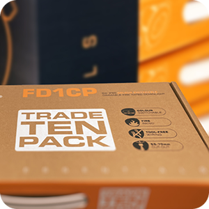 Very successful packaging project for electrical contractors and wholesalers